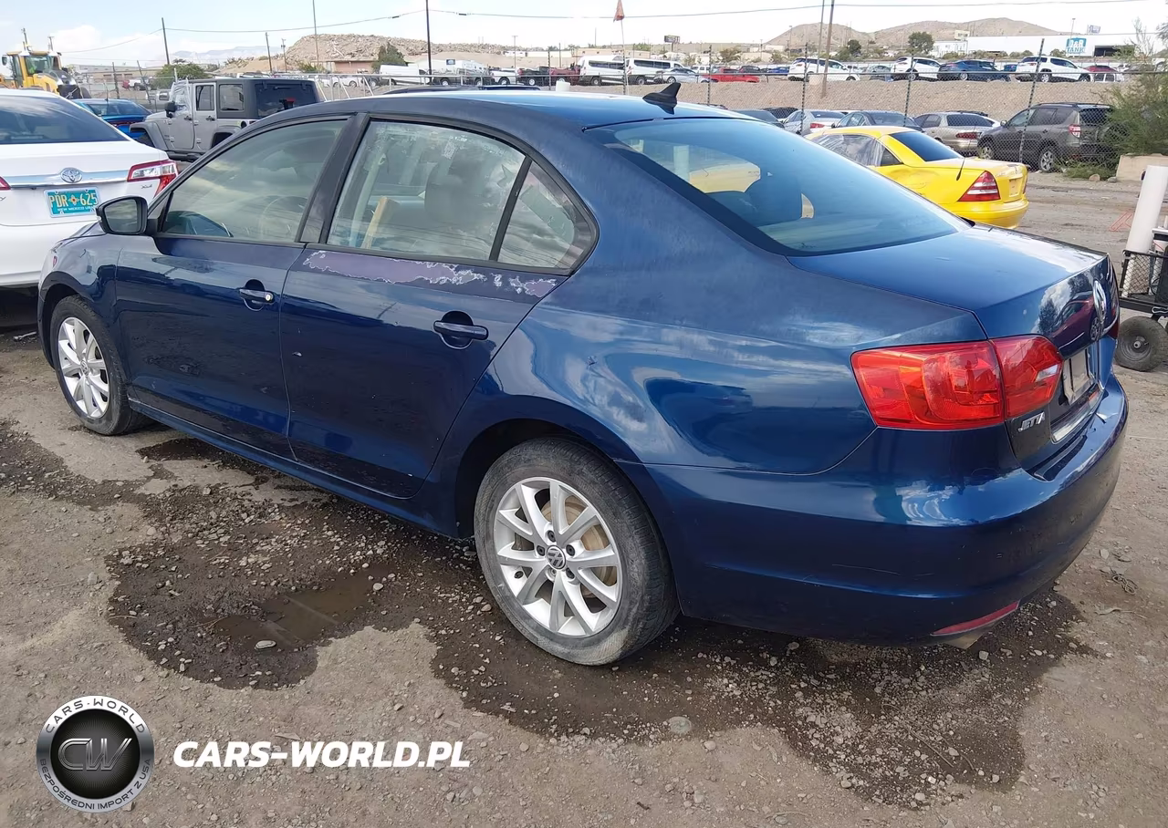 2012 Volkswagen Jetta 2.5L Se VIN:3VWBP7AJ1CM302920 - 3