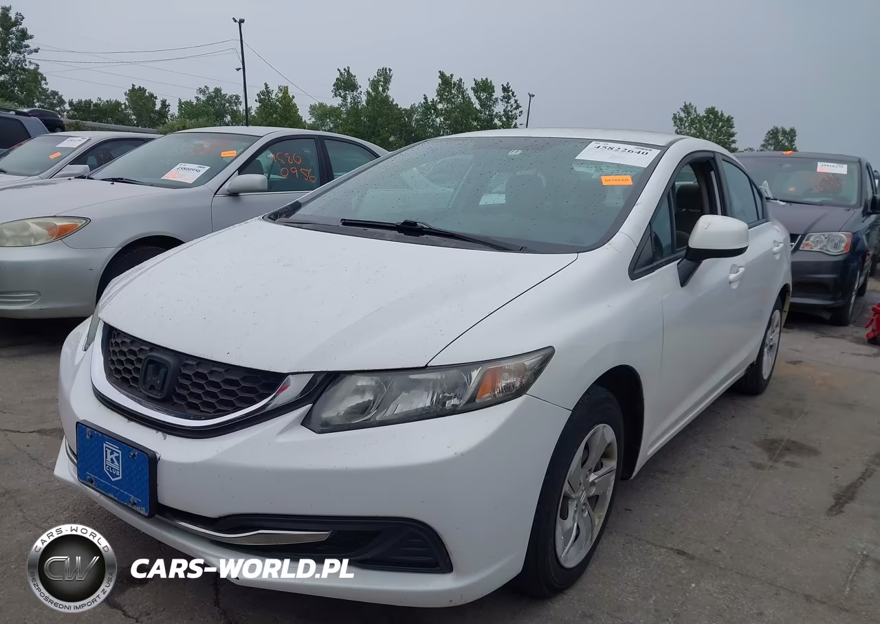 2013 Honda Civic Lx VIN:2HGFB2F53DH599952 - 2