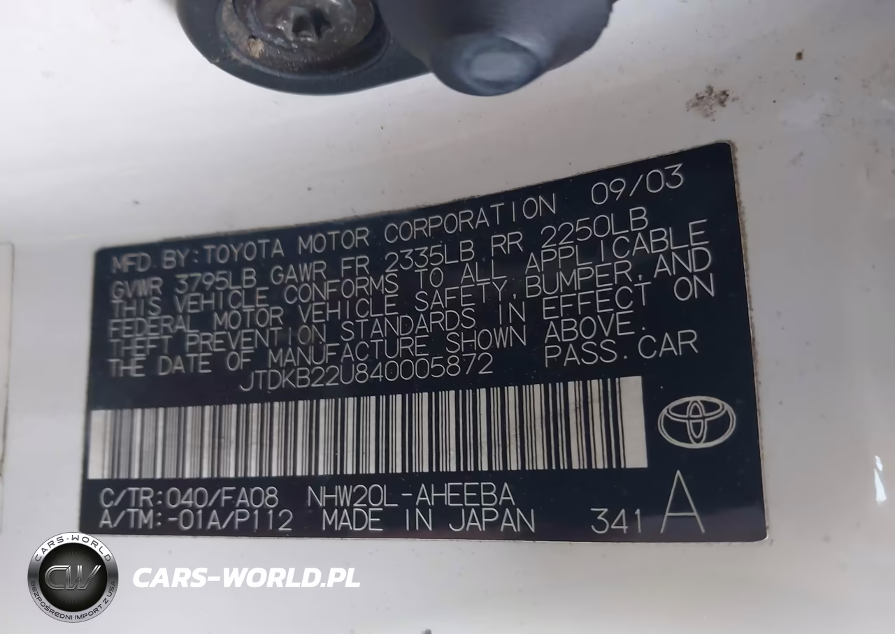 2004 Toyota Prius VIN:JTDKB22U840005872 - 9