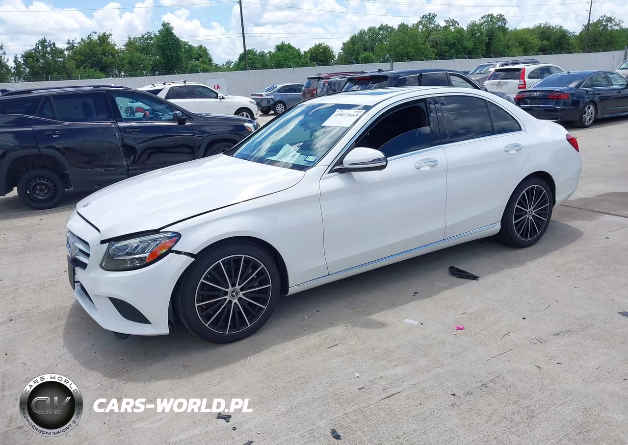 2020 Mercedes-Benz C 300 VIN:55SWF8DB9LU332557 - 2