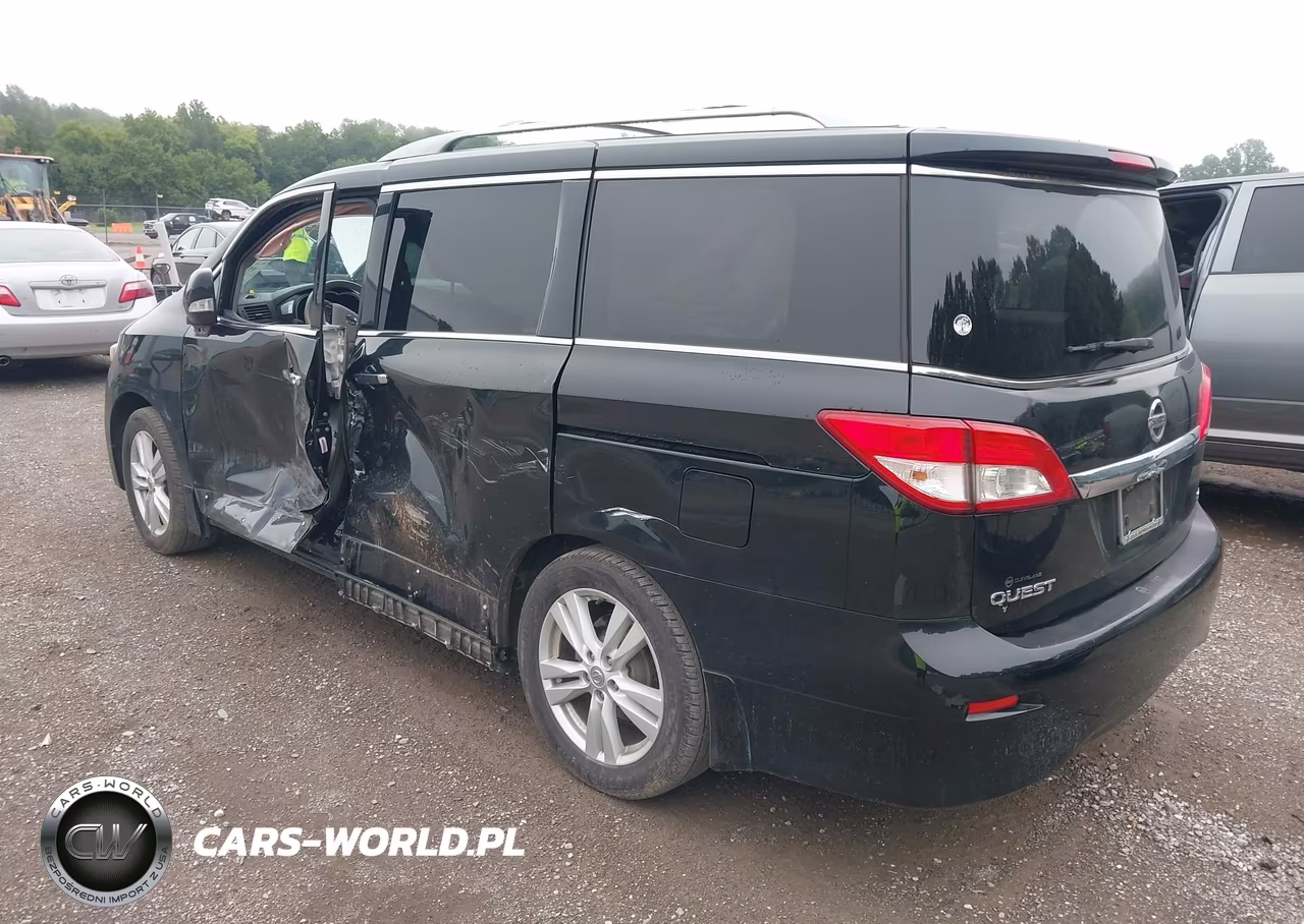 2013 Nissan Quest Sl VIN:JN8AE2KP1D9065246 - 3