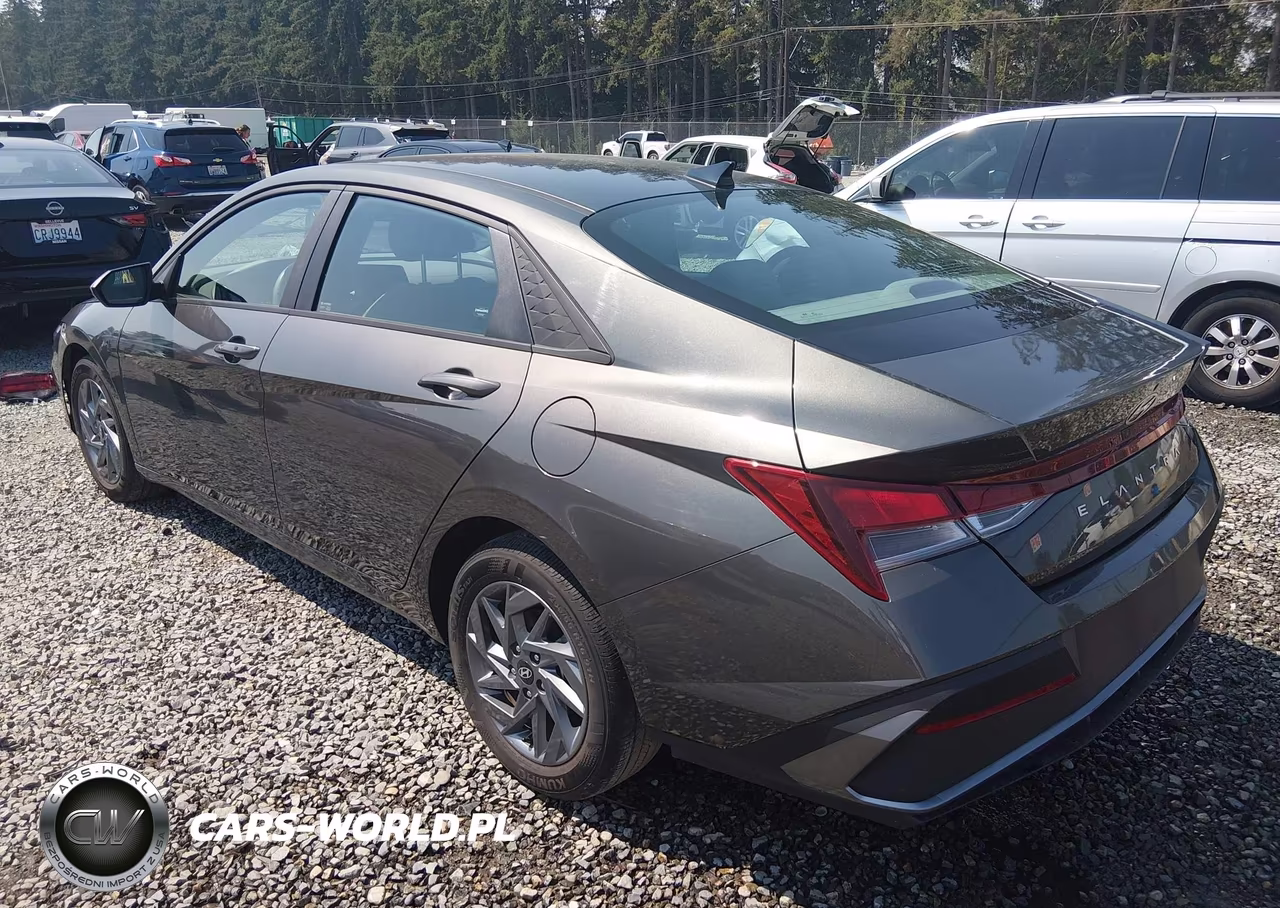 2024 Hyundai Elantra Sel VIN:KMHLM4DG5RU677725 - 3