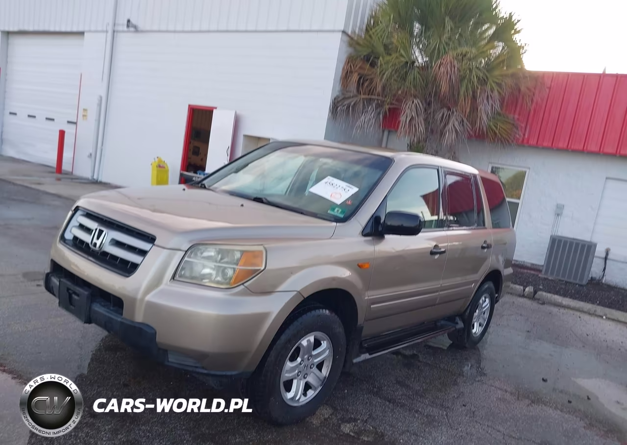 2006 Honda Pilot Lx VIN:5FNYF181X6B017452 - 2
