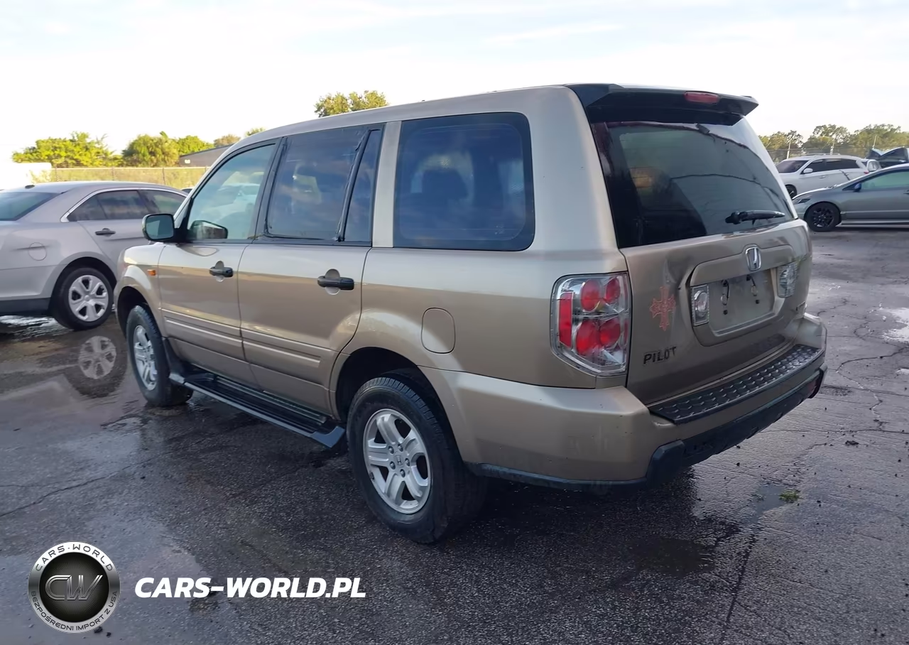 2006 Honda Pilot Lx VIN:5FNYF181X6B017452 - 3