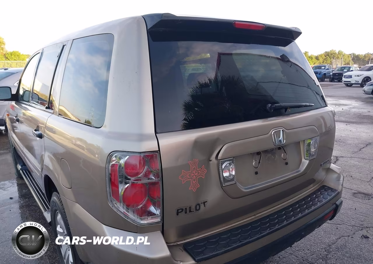 2006 Honda Pilot Lx VIN:5FNYF181X6B017452 - 6