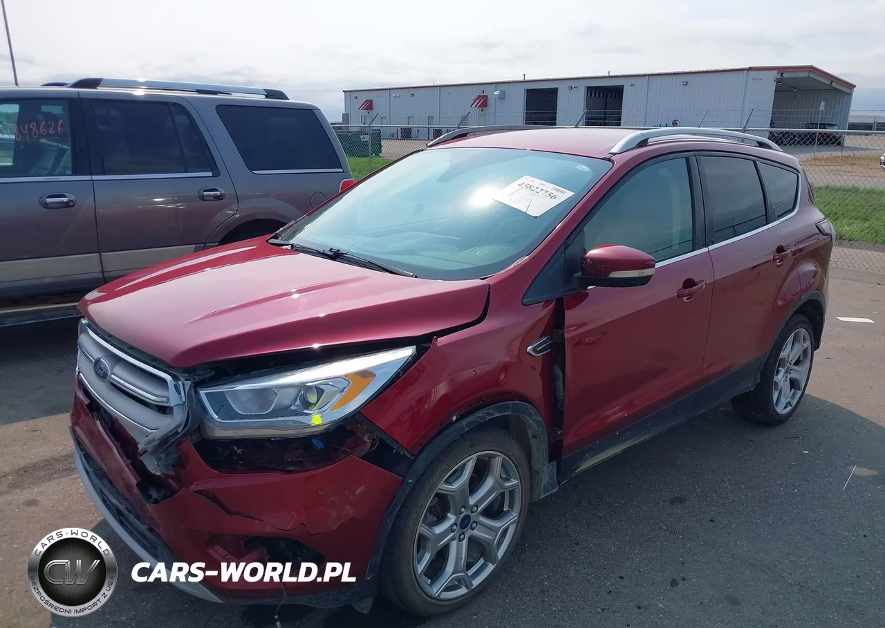 2017 Ford Escape Titanium VIN:1FMCU9JD1HUD18913 - 2