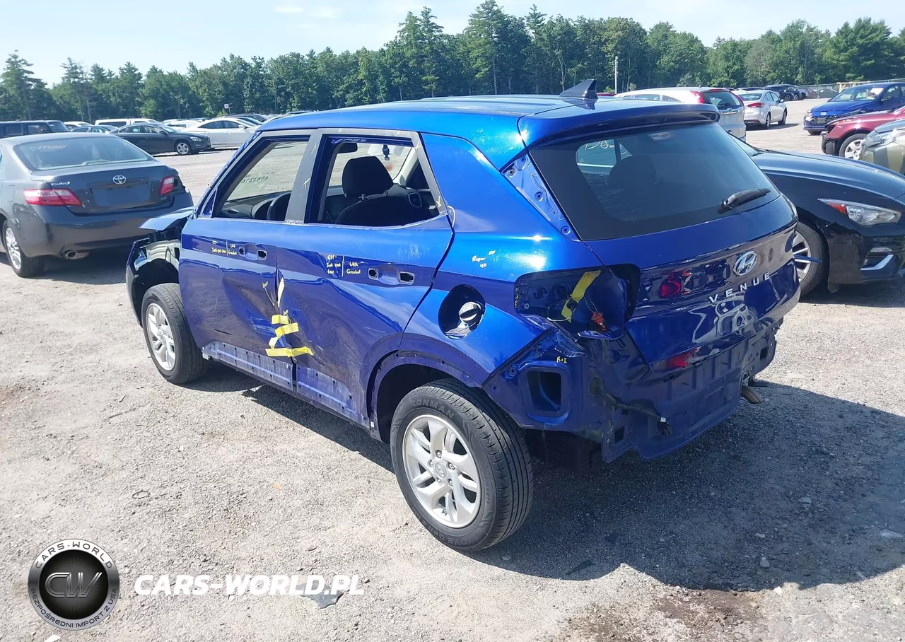 2021 Hyundai Venue Se VIN:KMHRB8A35MU065753 - 3