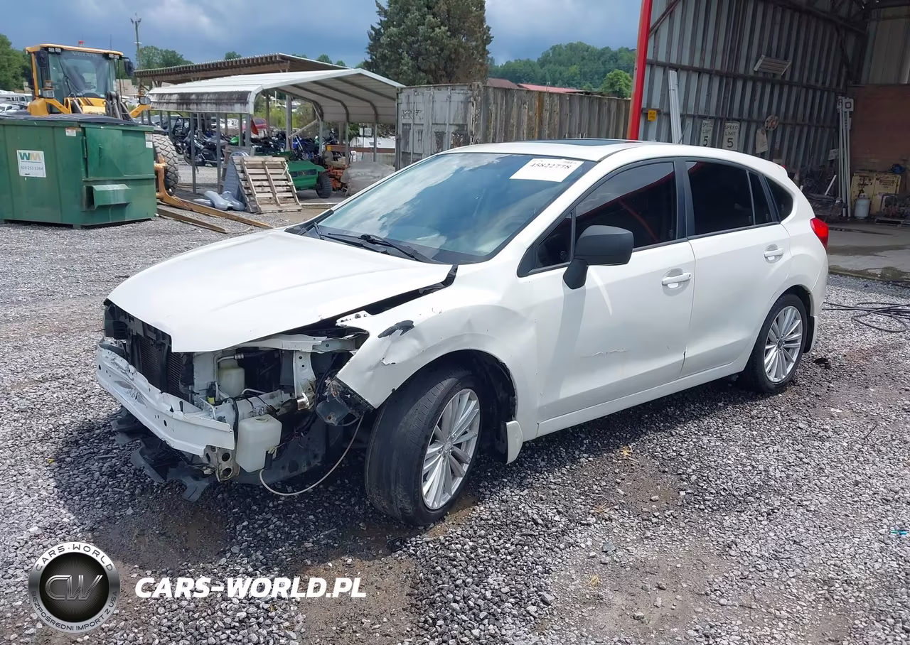 2012 Subaru Impreza 2.0I Premium VIN:JF1GPAD6XCH208574 - 2