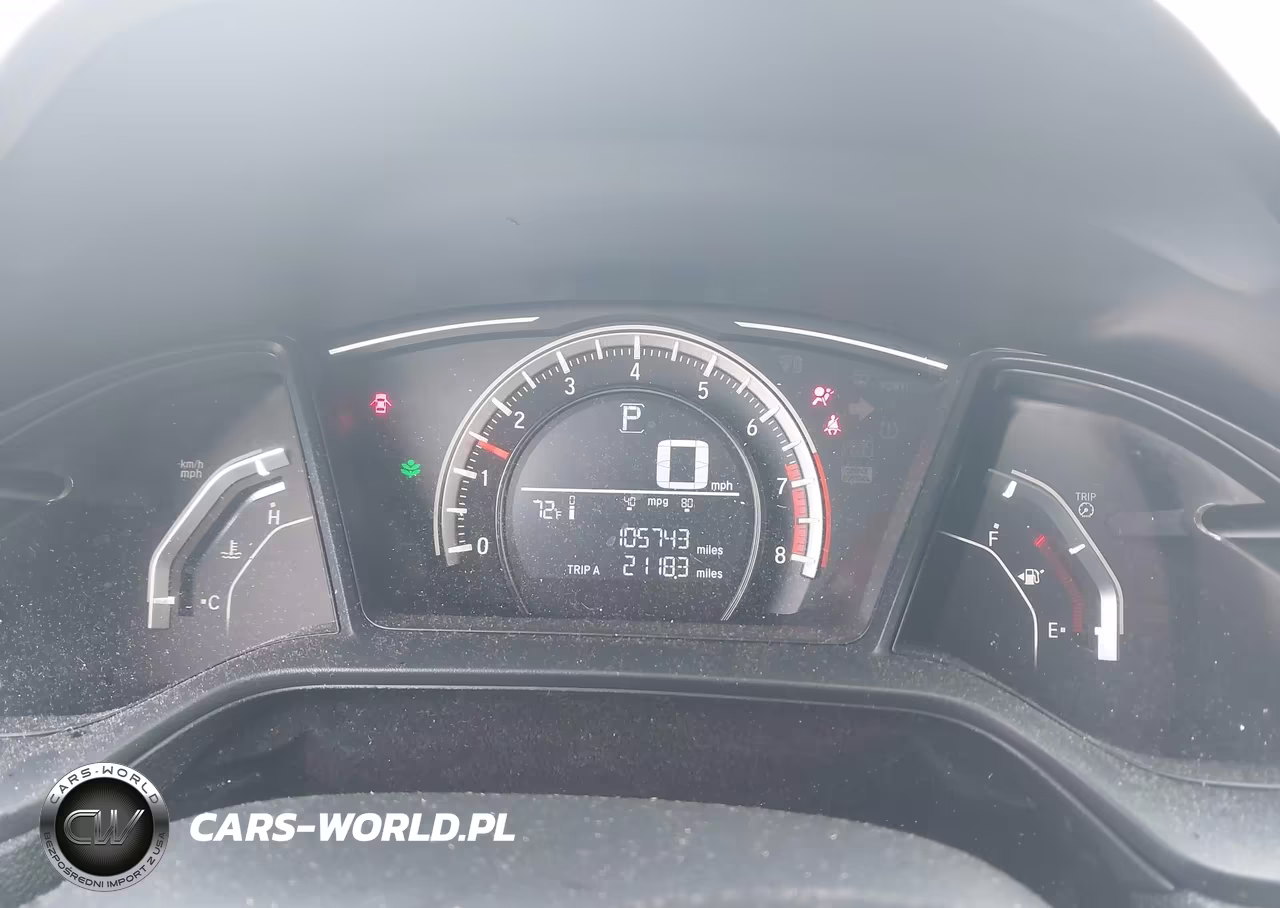 2017 Honda Civic Lx VIN:2HGFC2F50HH543423 - 7