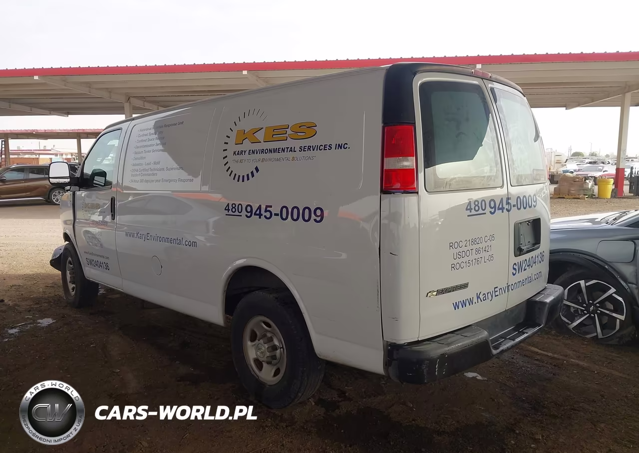 2022 Chevrolet Express Cargo Rwd 2500 Regular Wheelbase Wt VIN:1GCWGAFP2N1202324 - 3