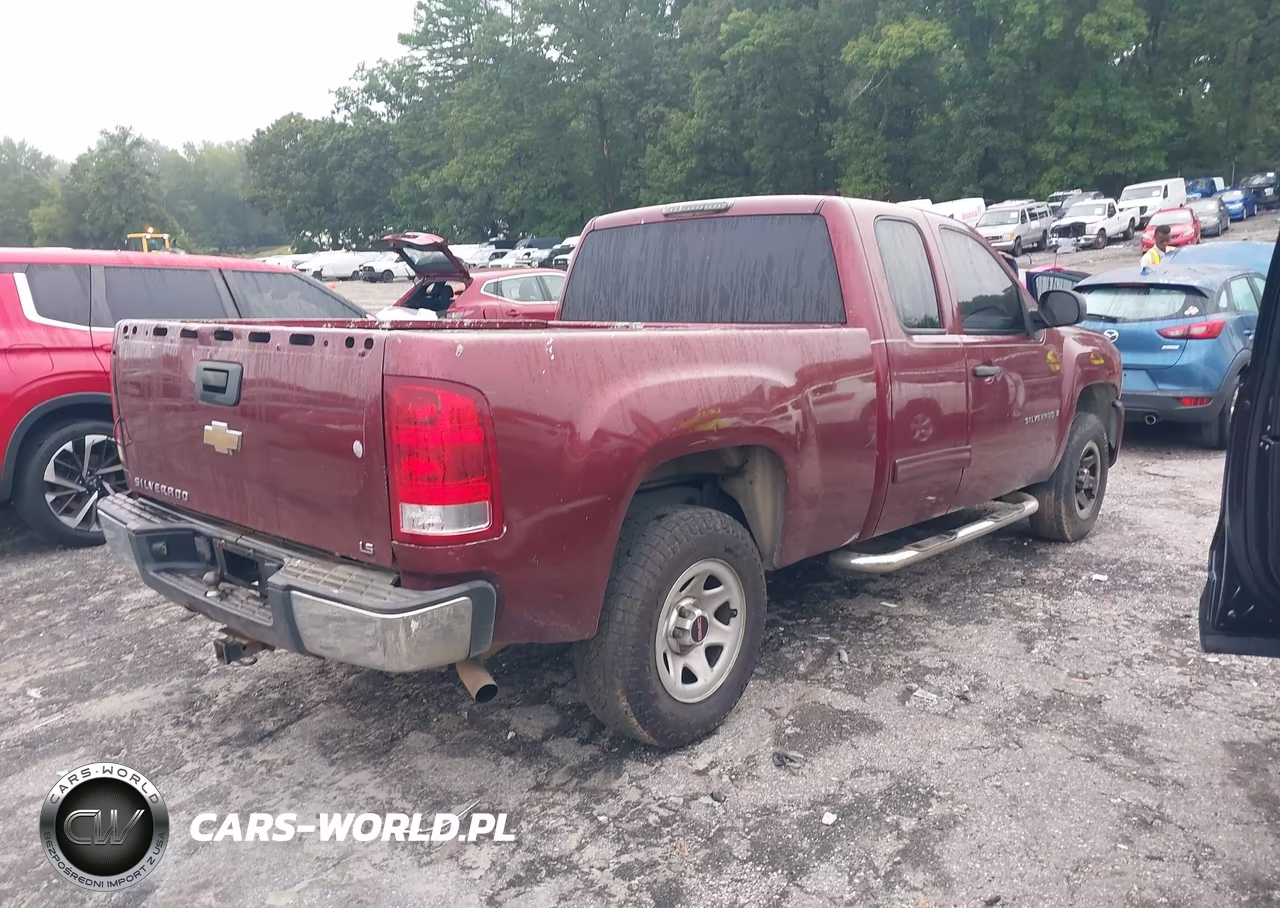 2009 Chevrolet Silverado 1500 Ls VIN:1GCEC19CX9Z222649 - 4