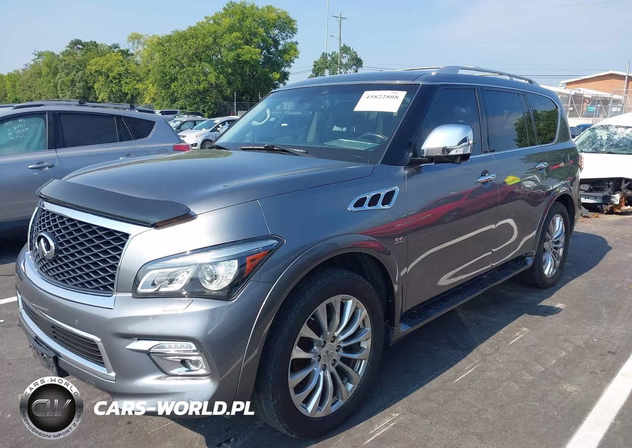 2017 Infiniti Qx80 VIN:JN8AZ2NE4H9159898 - 6