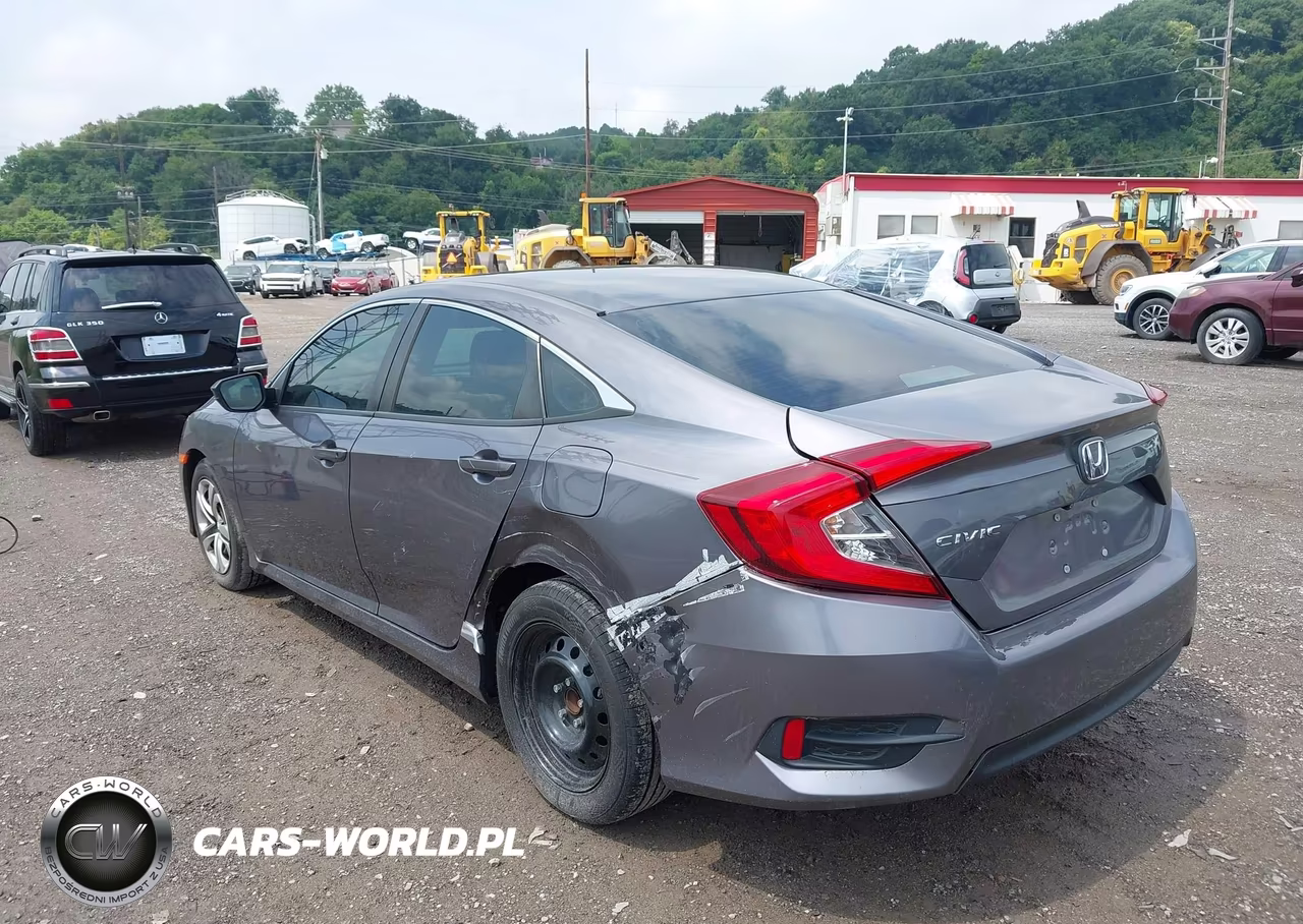 2017 Honda Civic Lx VIN:19XFC2F53HE075729 - 3