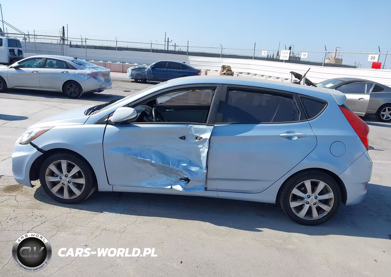 2013 Hyundai Accent Se VIN:KMHCU5AE9DU098495 - 14