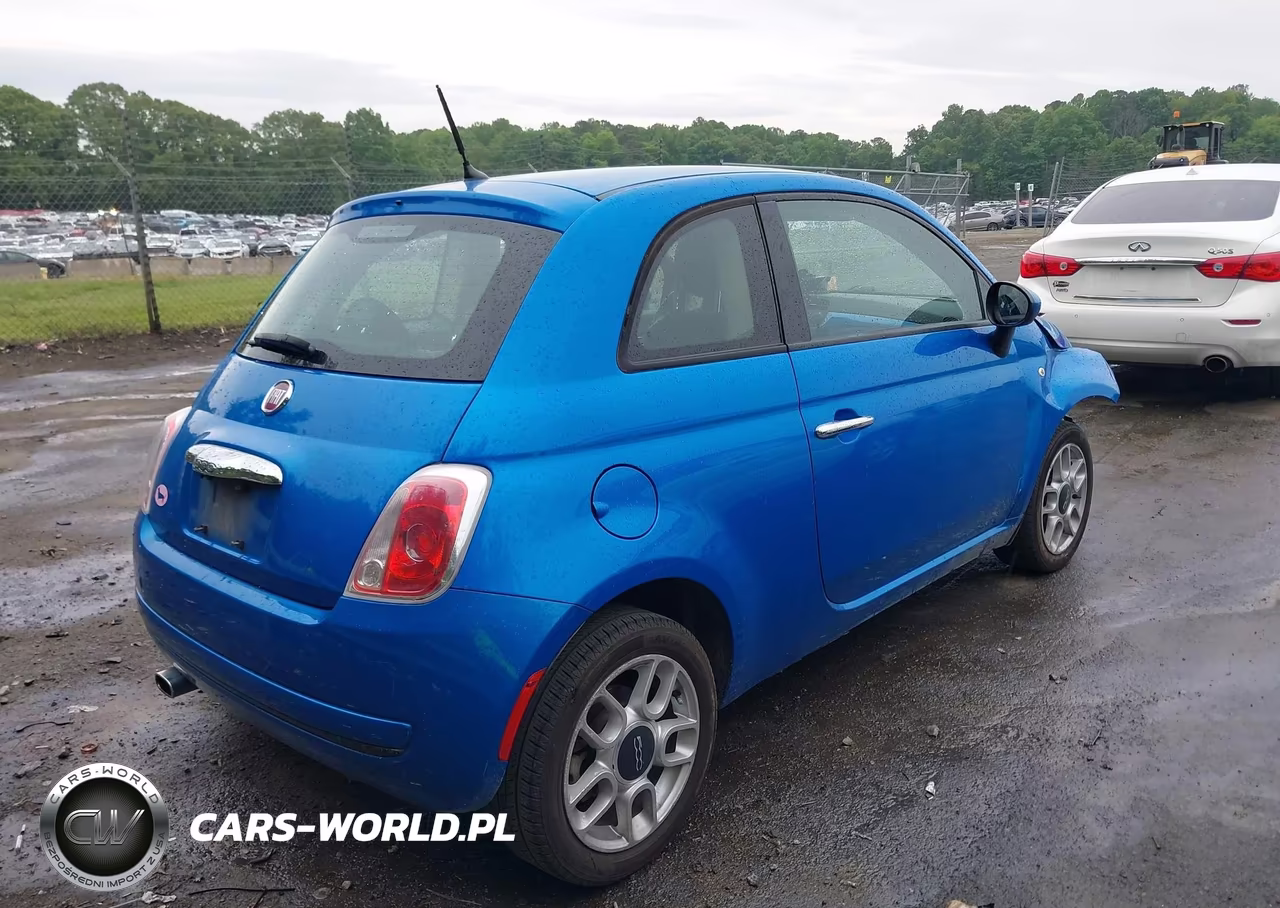 2015 Fiat 500 Pop VIN:3C3CFFAR0FT623694 - 4