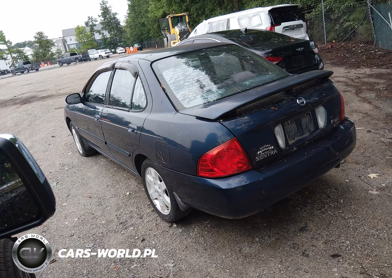 2006 Nissan Sentra 1.8S VIN:3N1CB51D56L612392 - 3