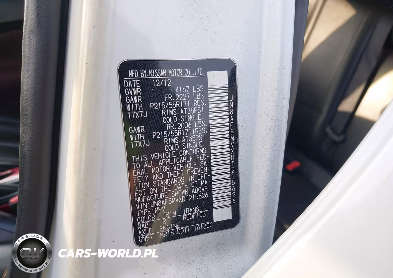 2013 Nissan Juke Sl VIN:JN8AF5MVXDT215626 - 9