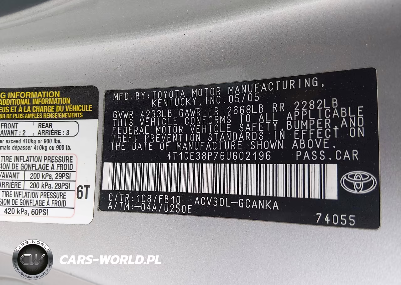 2006 Toyota Camry Solara Se VIN:4T1CE38P76U602196 - 9