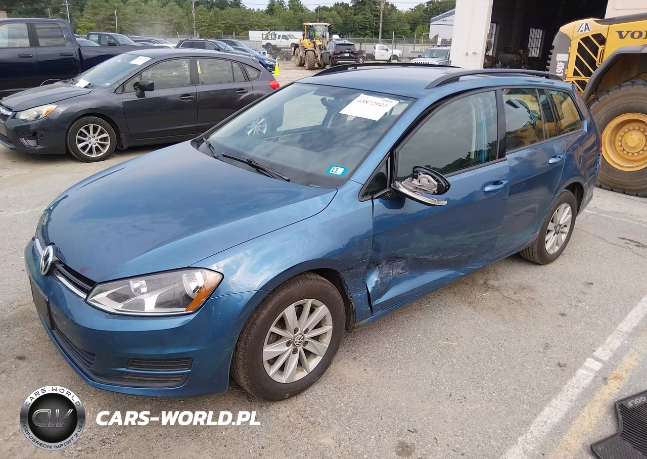 2016 Volkswagen Golf Sportwagen Tsi S 4-Door VIN:3VWC17AU3GM500856 - 2