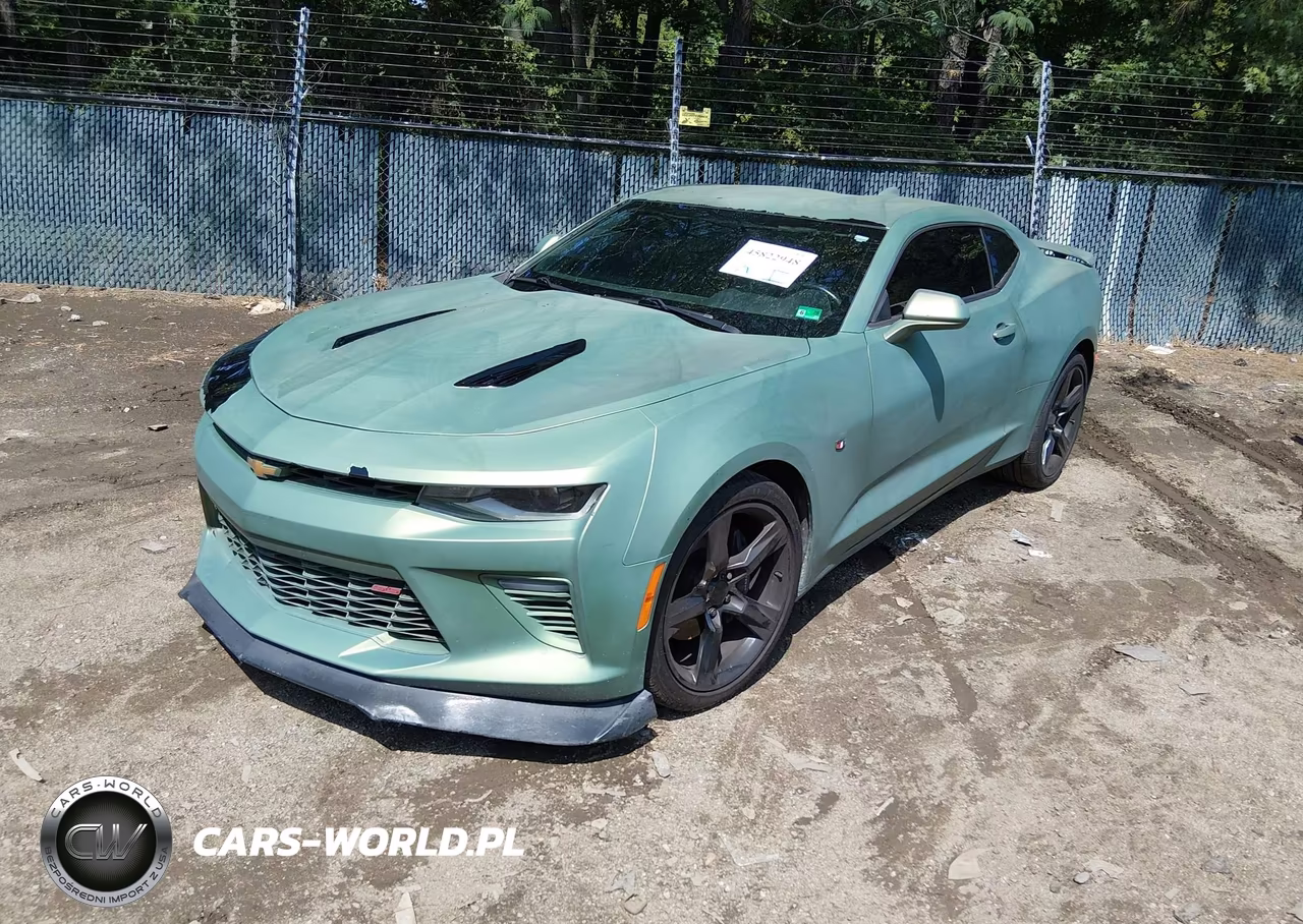 2018 Chevrolet Camaro 1Ss VIN:1G1FE1R75J0186517 - 2