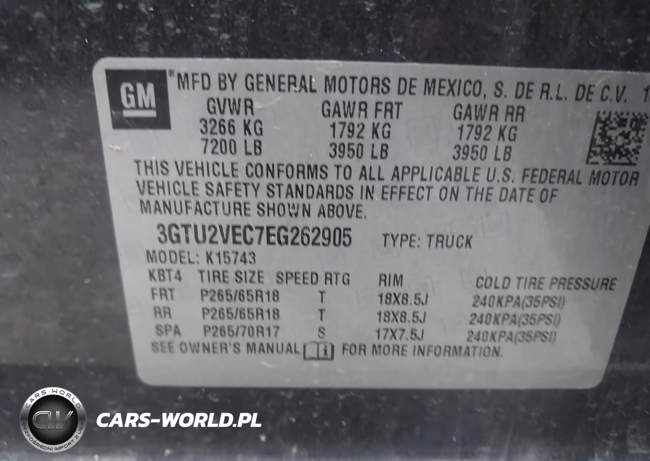 2014 GMC Sierra 1500 Slt VIN:3GTU2VEC7EG262905 - 9