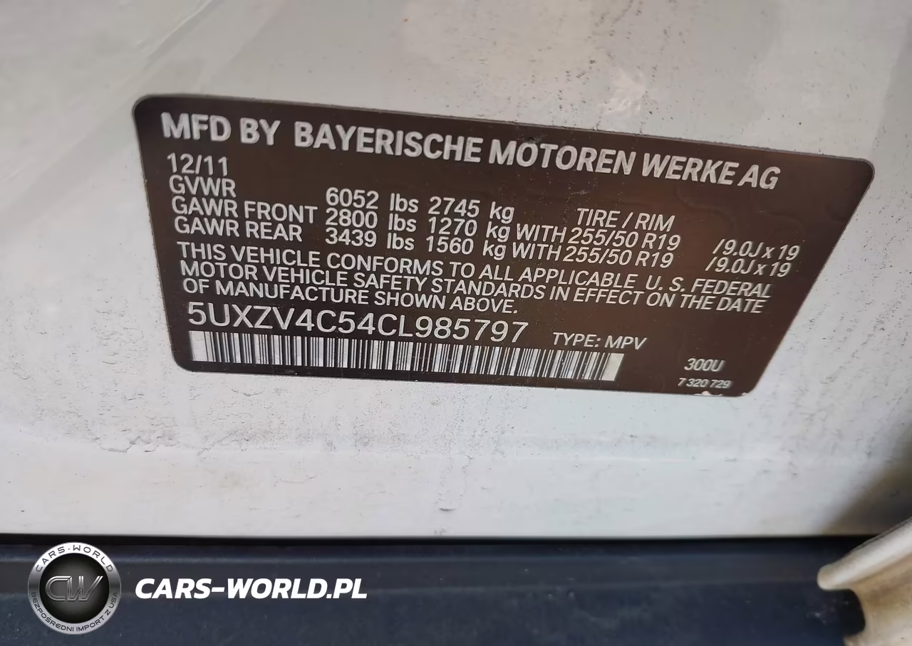 2012 BMW X5 xDrive35I-xDrive35I Premium-xDrive35I Sport Activity VIN:5UXZV4C54CL985797 - 9