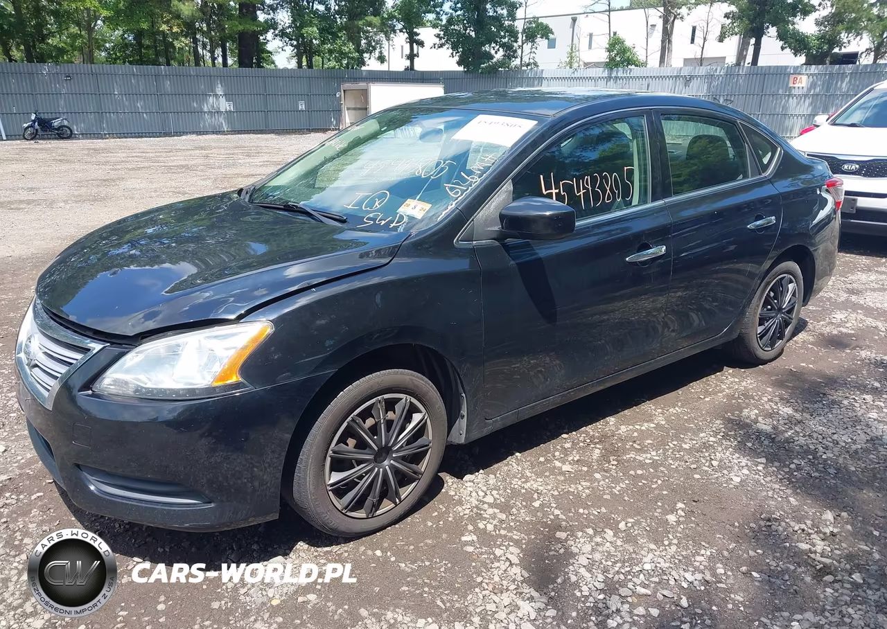 2015 Nissan Sentra Sv VIN:3N1AB7APXFY263617 - 2