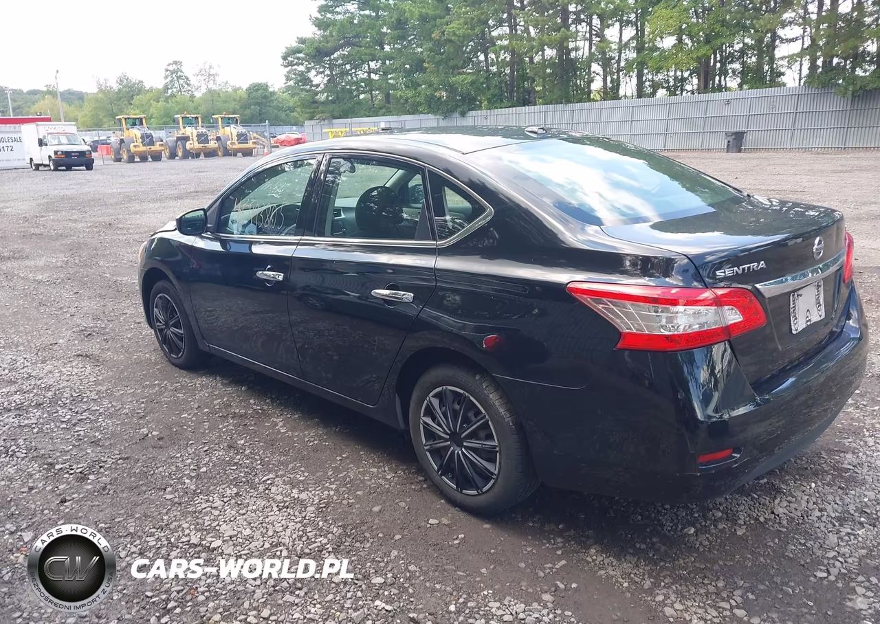 2015 Nissan Sentra Sv VIN:3N1AB7APXFY263617 - 3