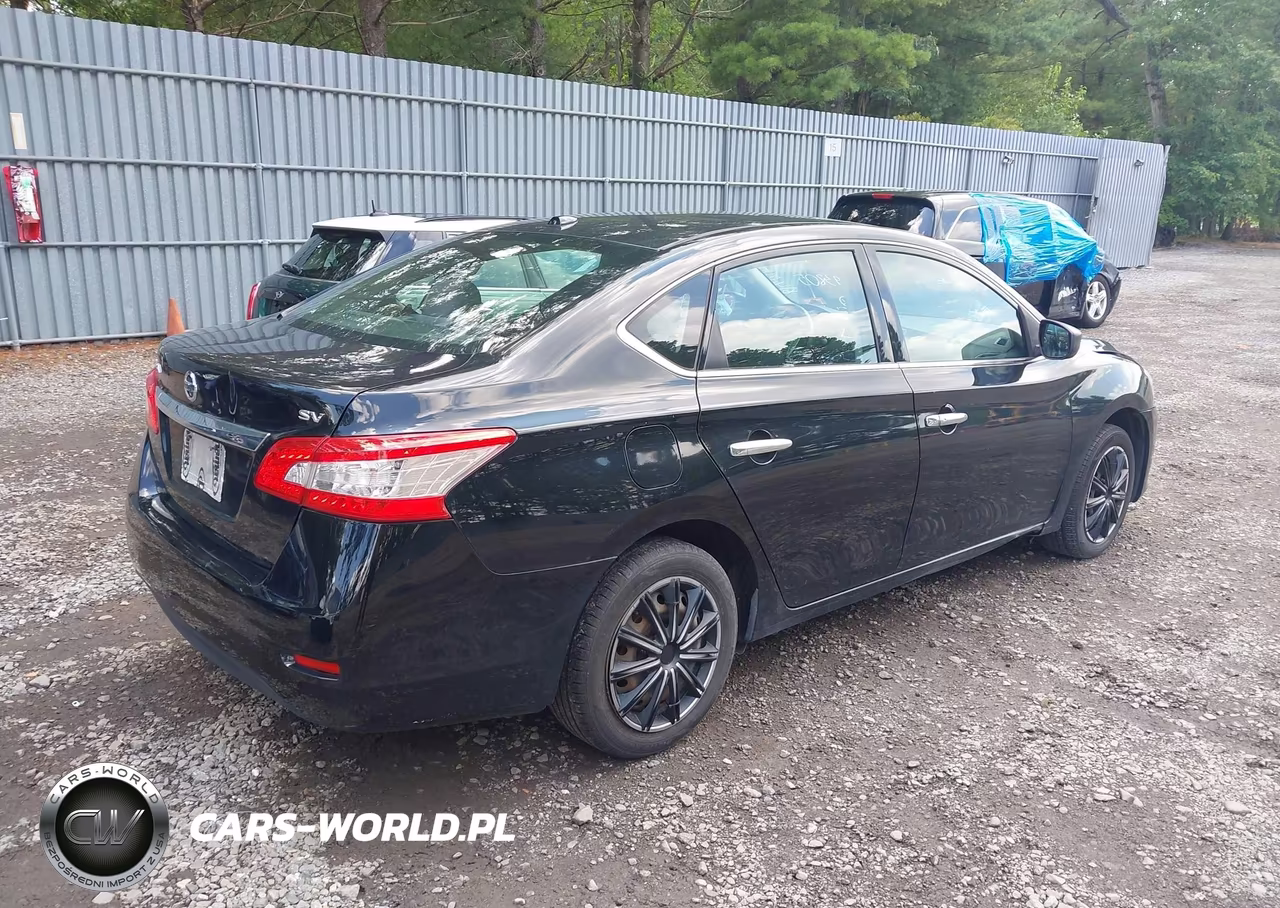 2015 Nissan Sentra Sv VIN:3N1AB7APXFY263617 - 4