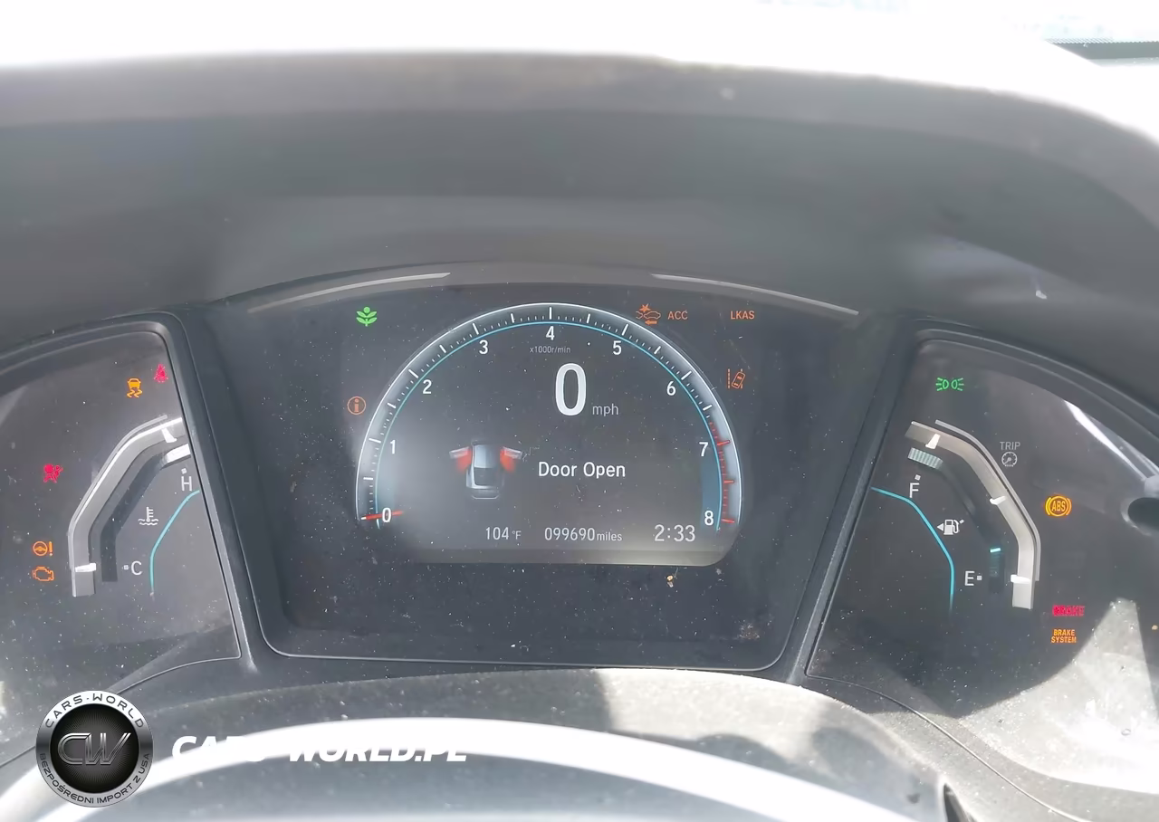 2019 Honda Civic Lx VIN:2HGFC4B64KH304684 - 7