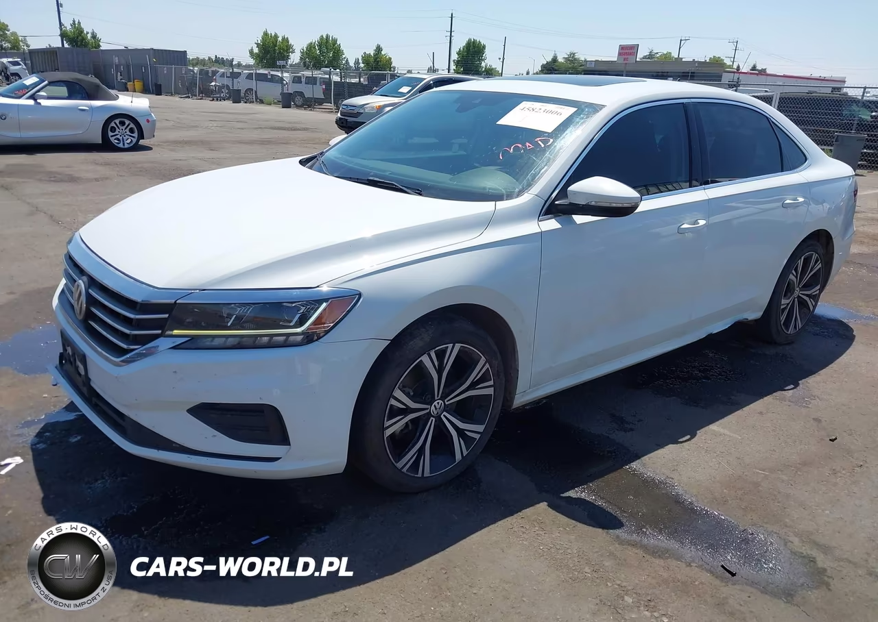 2021 Volkswagen Passat 2.0T Se VIN:1VWSA7A30MC008642 - 2