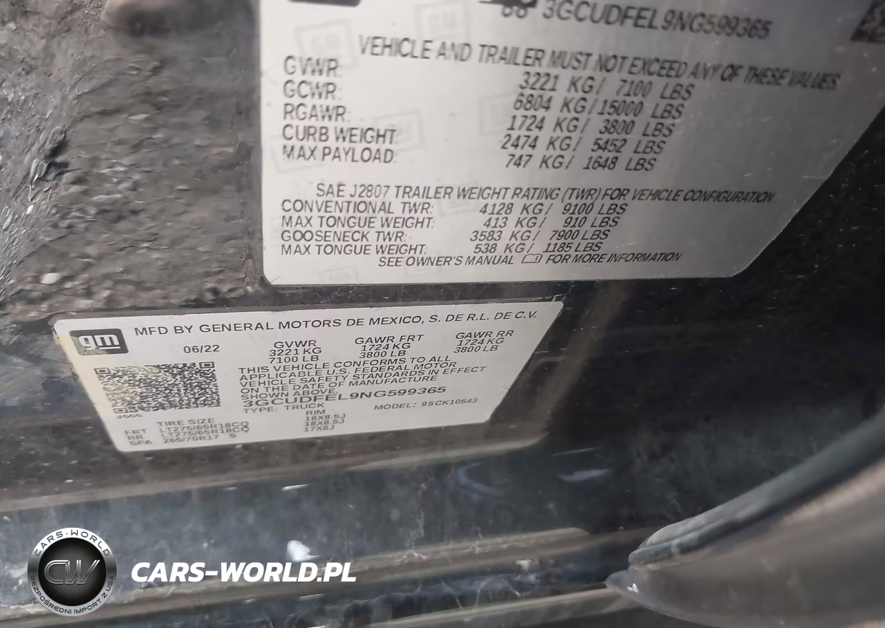 2022 Chevrolet Silverado 1500 4Wd Short Bed Lt Trail Boss VIN:3GCUDFEL9NG599365 - 9