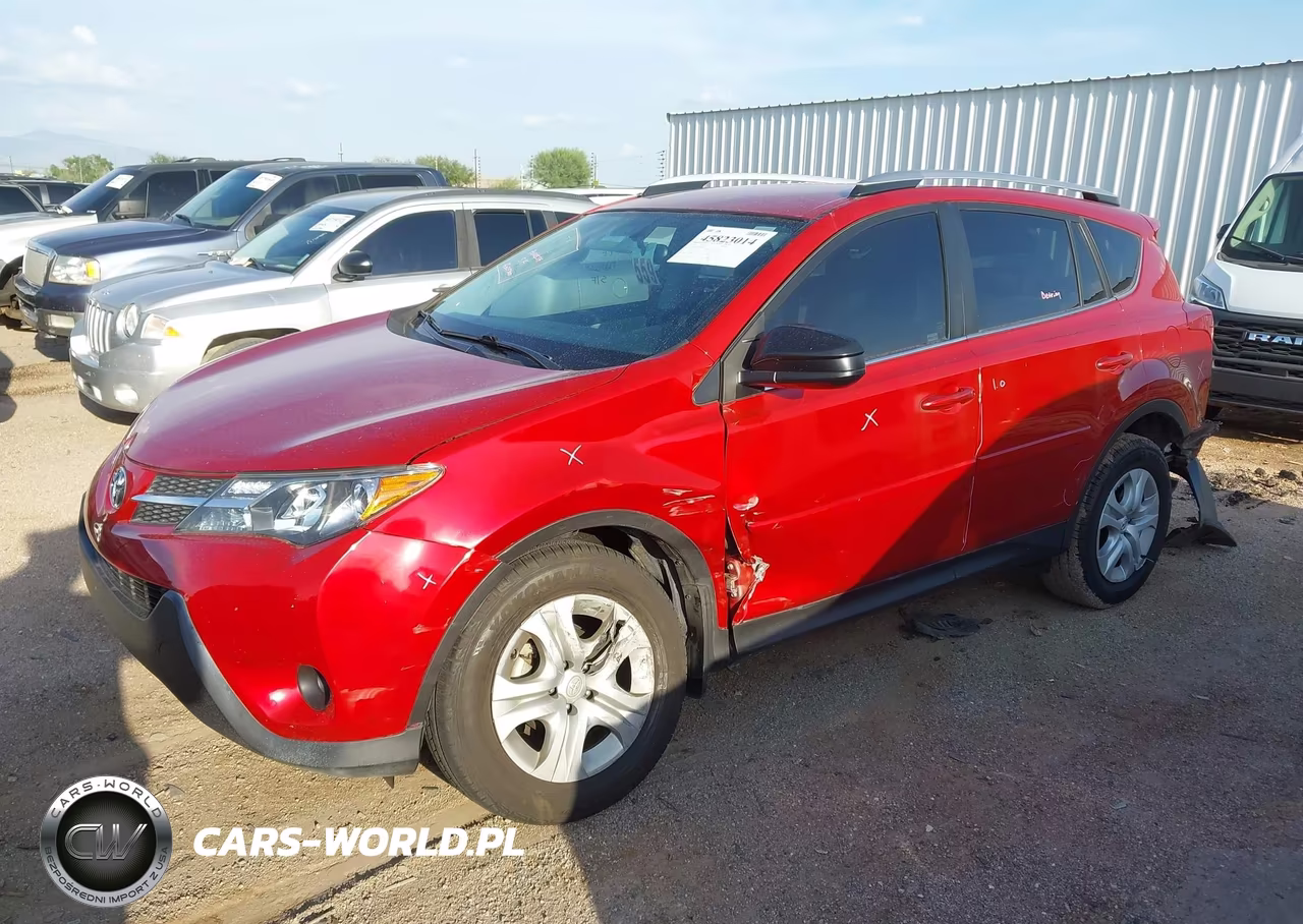 2015 Toyota Rav4 Le VIN:JTMZFREV9FJ031538 - 2