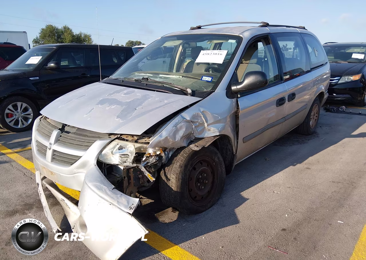 2007 Dodge Grand Caravan Se VIN:1D4GP24E47B195291 - 2