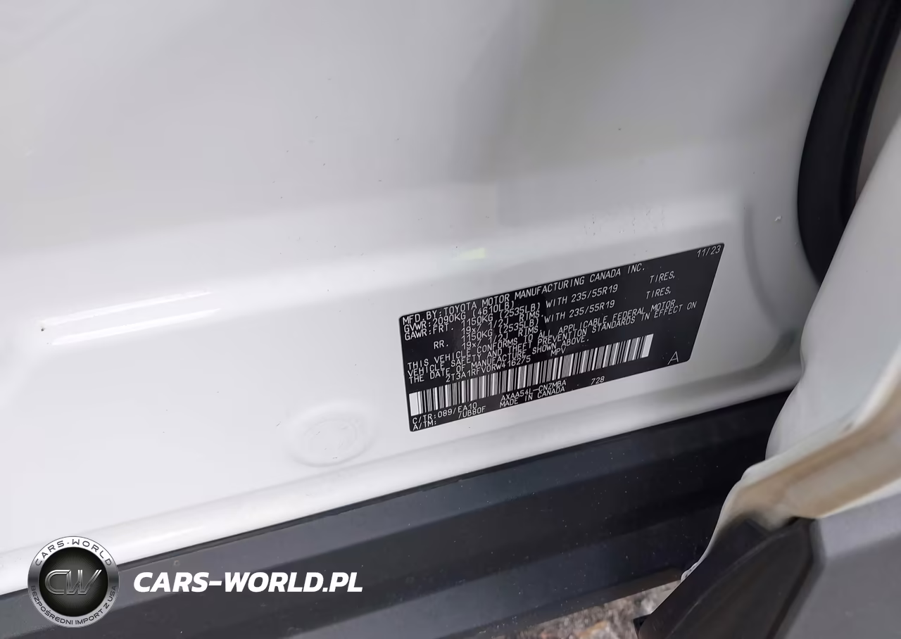 2024 Toyota Rav4 Xle Premium VIN:2T3A1RFV0RW416275 - 9