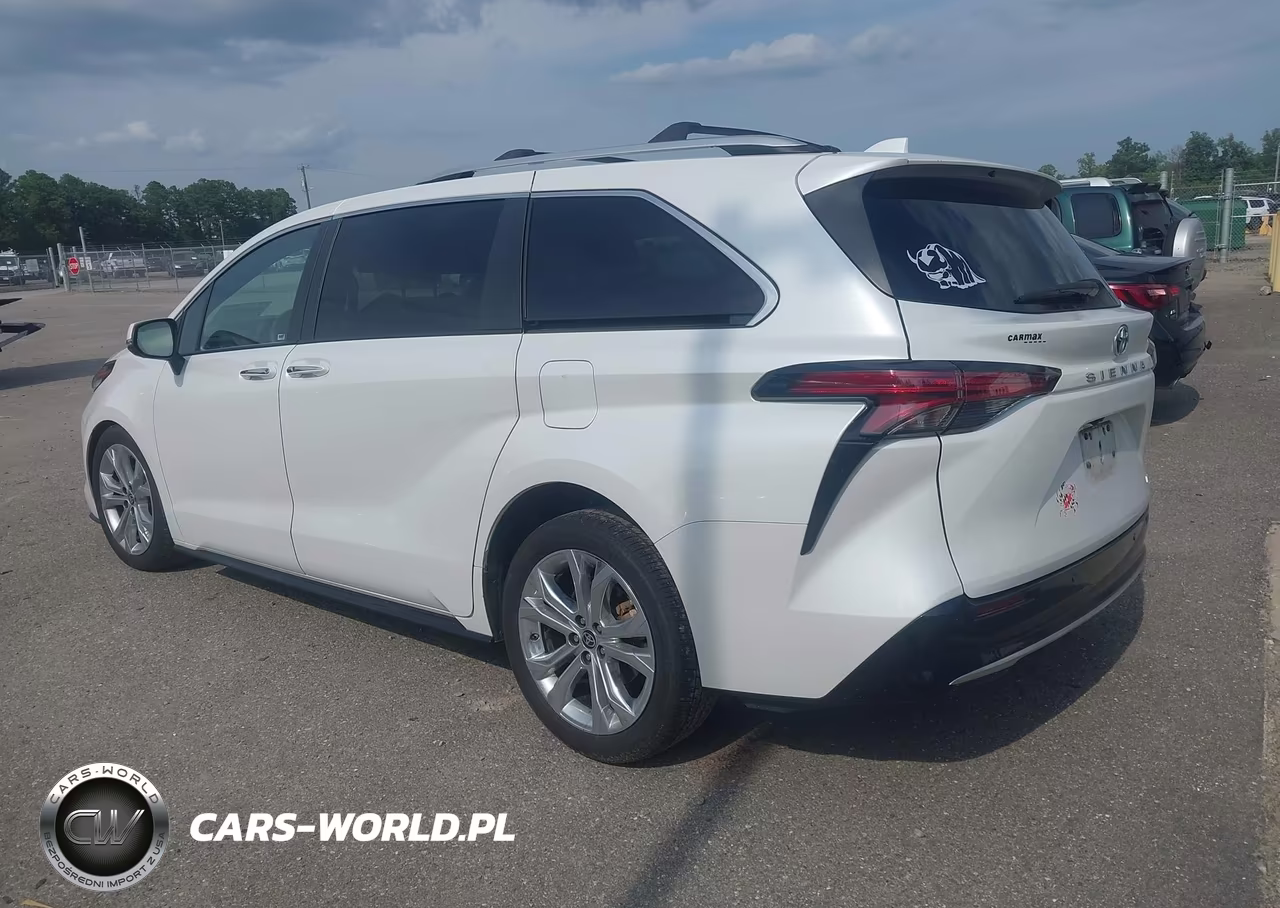 2022 Toyota Sienna Platinum VIN:5TDERKEC3NS093577 - 3