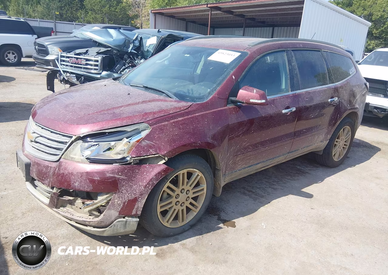 2015 Chevrolet Traverse Lt VIN:1GNKRGKD9FJ211389 - 2