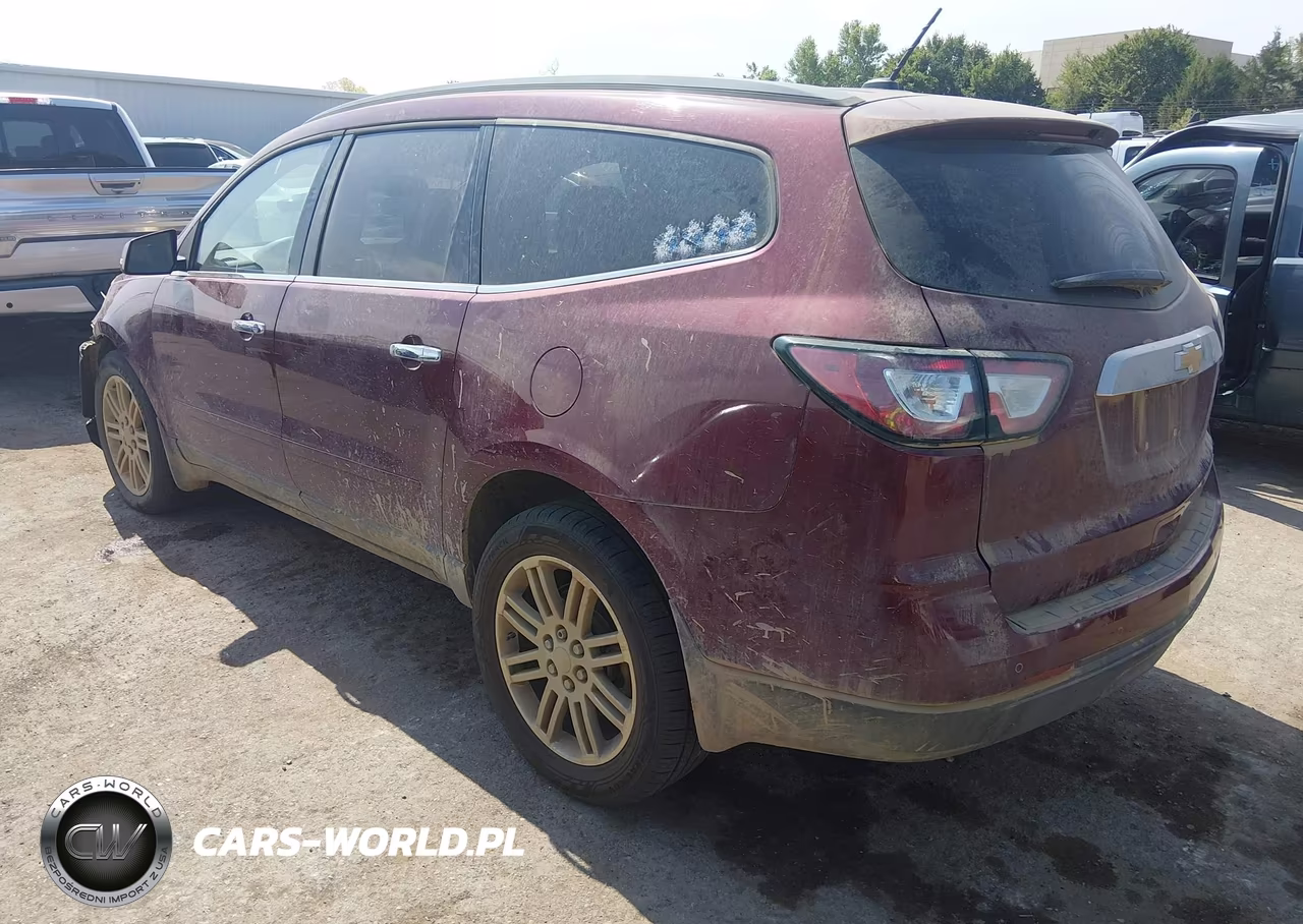2015 Chevrolet Traverse Lt VIN:1GNKRGKD9FJ211389 - 3