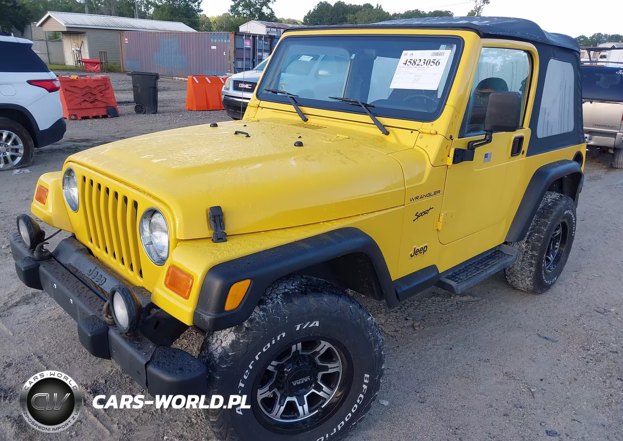 2002 Jeep Wrangler Sport VIN:1J4FA49S42P721140 - 2