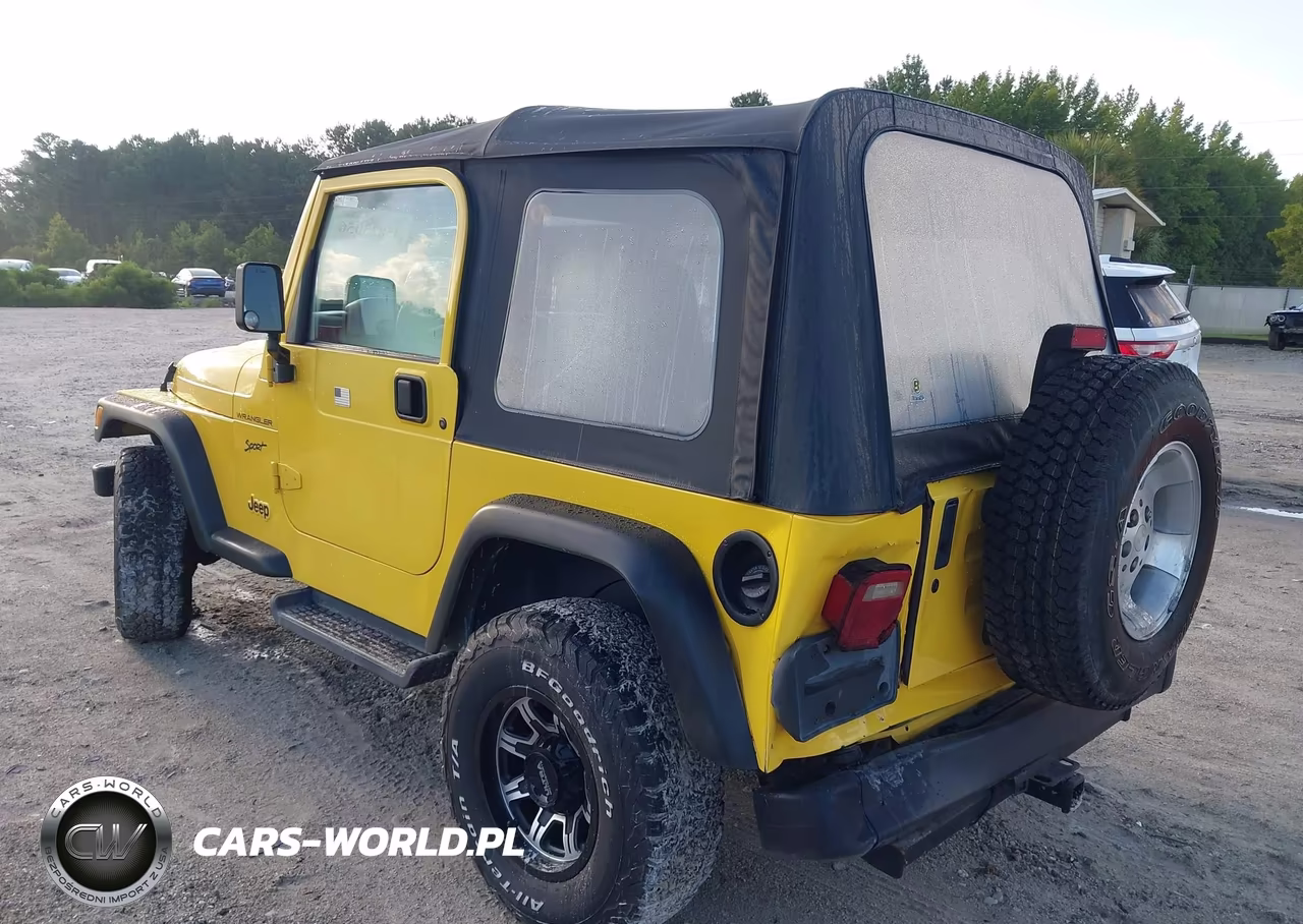 2002 Jeep Wrangler Sport VIN:1J4FA49S42P721140 - 3