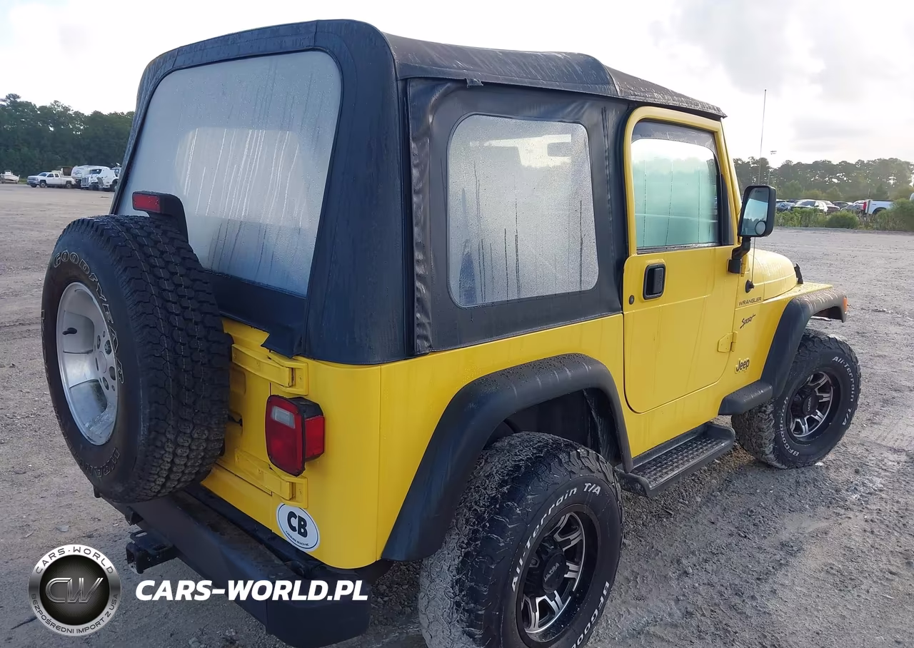 2002 Jeep Wrangler Sport VIN:1J4FA49S42P721140 - 4