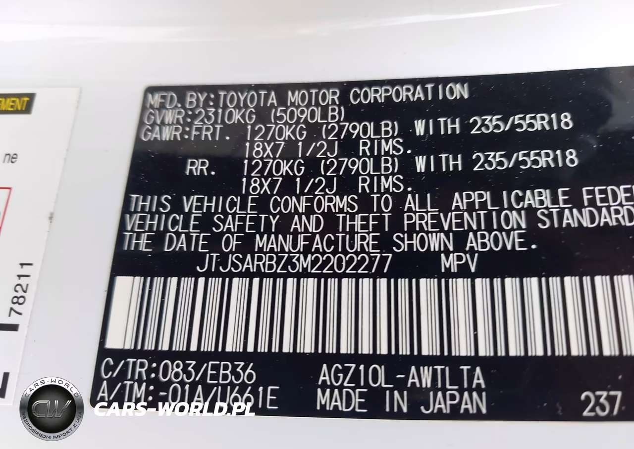 2021 Lexus Nx 300 F Sport VIN:JTJSARBZ3M2202277 - 9