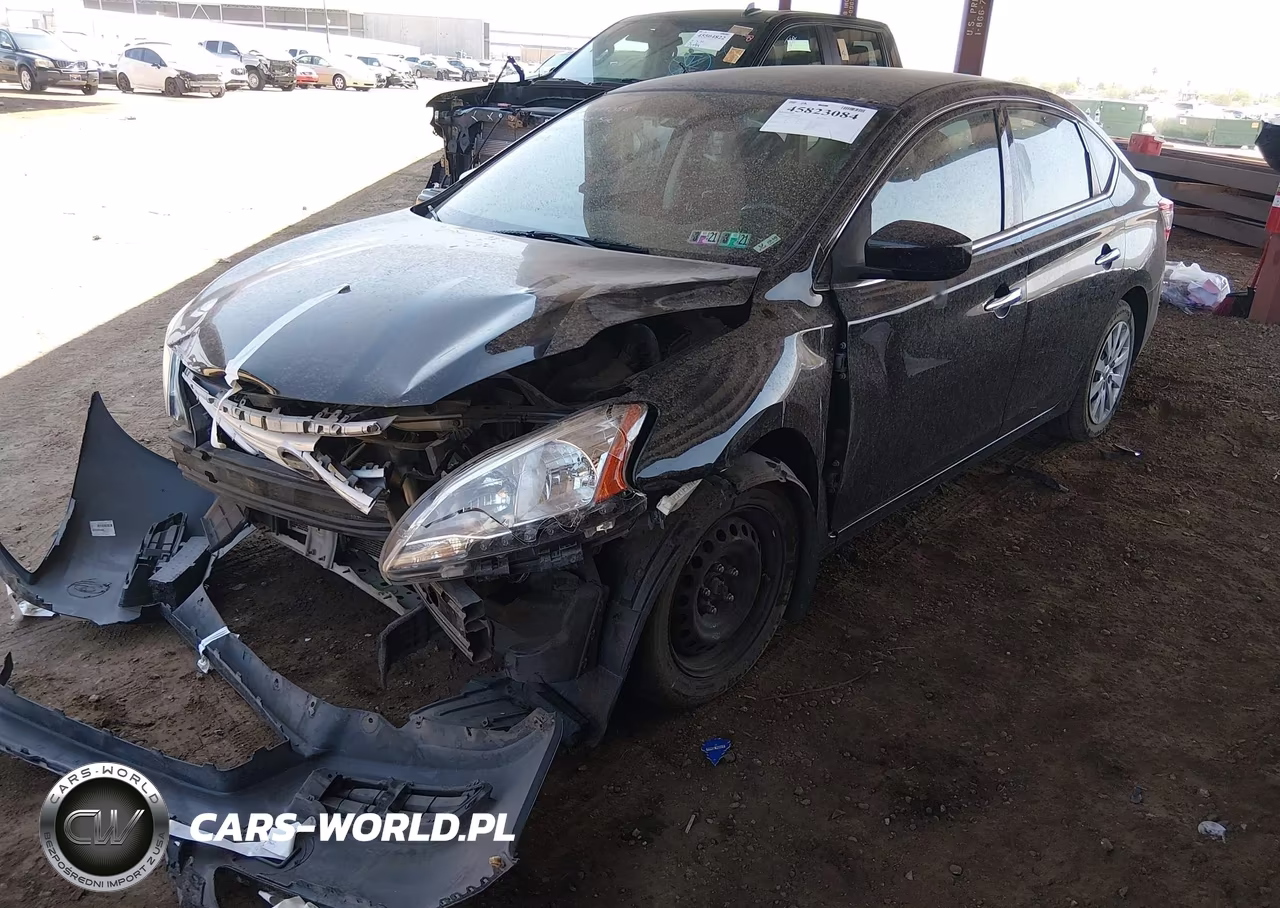 2014 Nissan Sentra Sv VIN:3N1AB7AP4EY303091 - 2