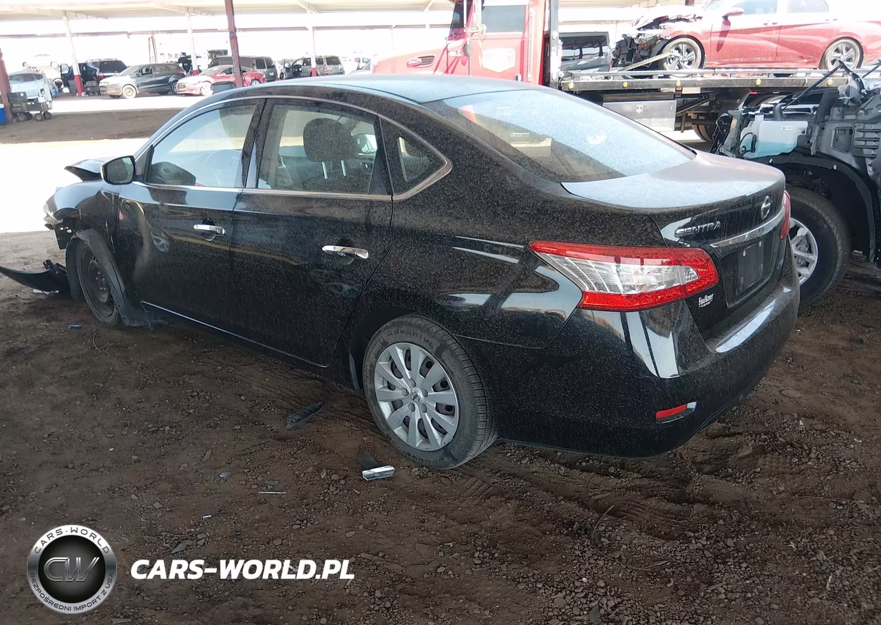 2014 Nissan Sentra Sv VIN:3N1AB7AP4EY303091 - 3