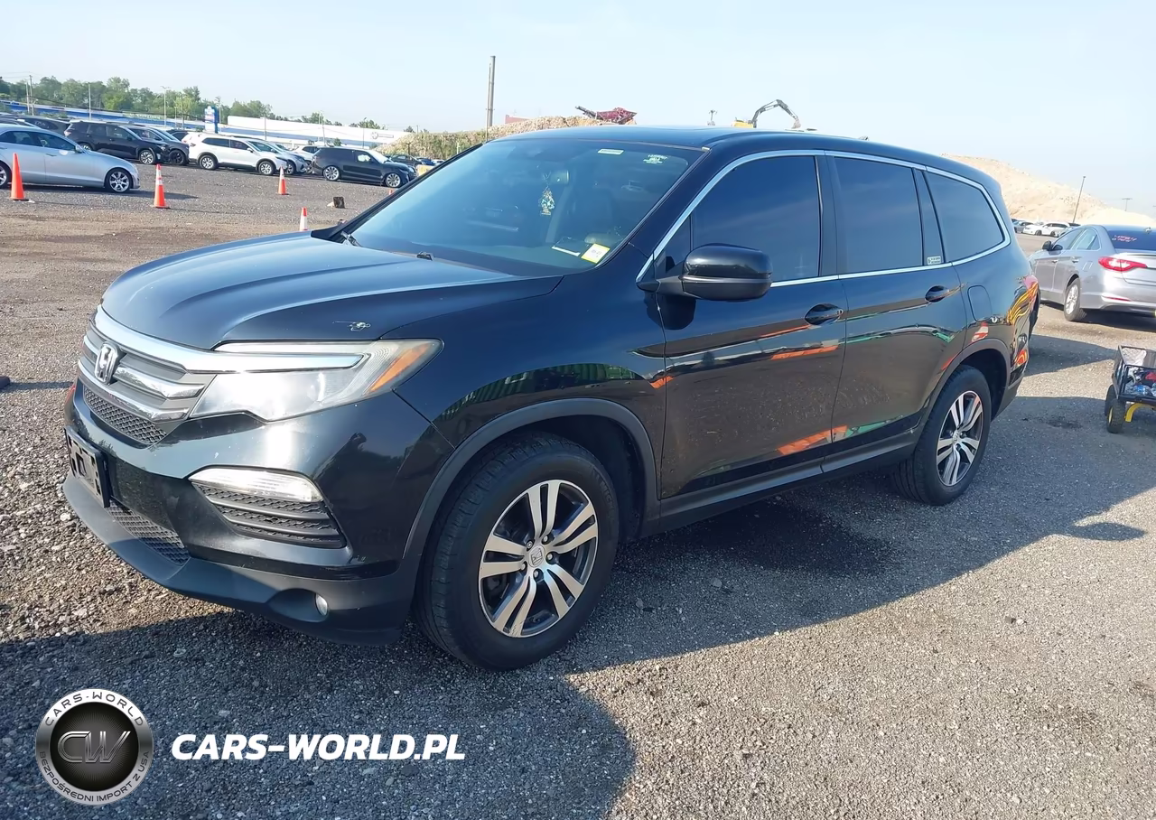 2017 Honda Pilot Ex-L VIN:5FNYF6H77HB048372 - 2
