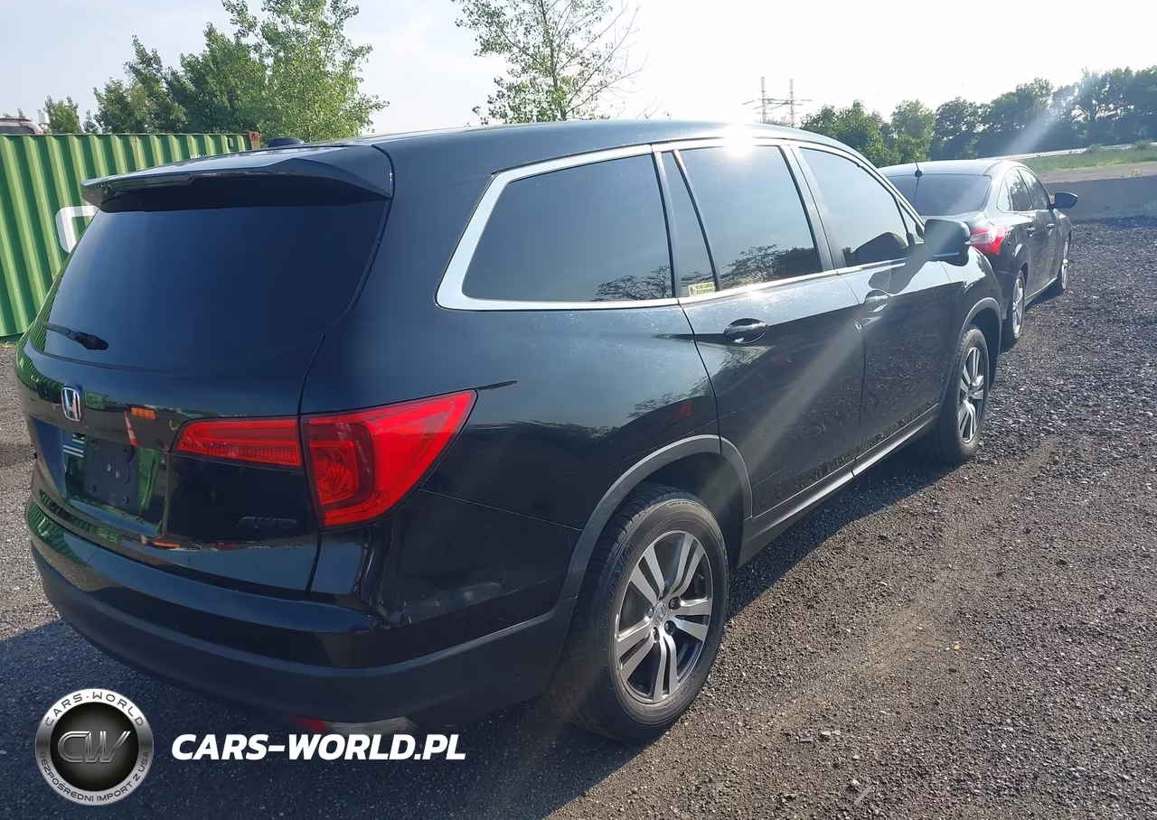 2017 Honda Pilot Ex-L VIN:5FNYF6H77HB048372 - 4