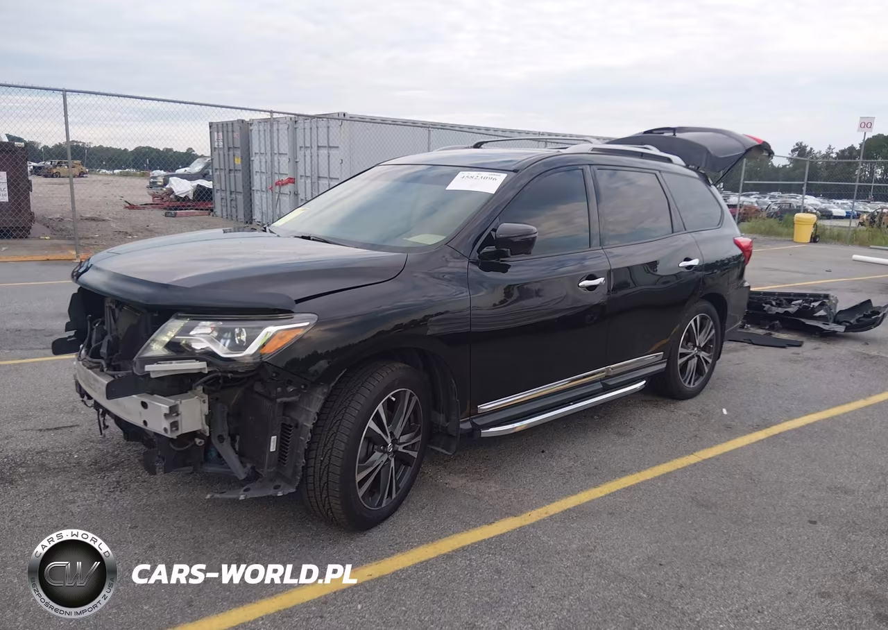 2018 Nissan Pathfinder Platinum VIN:5N1DR2MM8JC607047 - 2