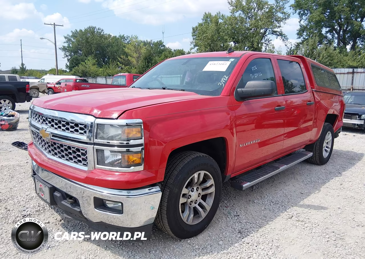 2014 Chevrolet Silverado 1500 Lt VIN:3GCUKREC2EG443482 - 2