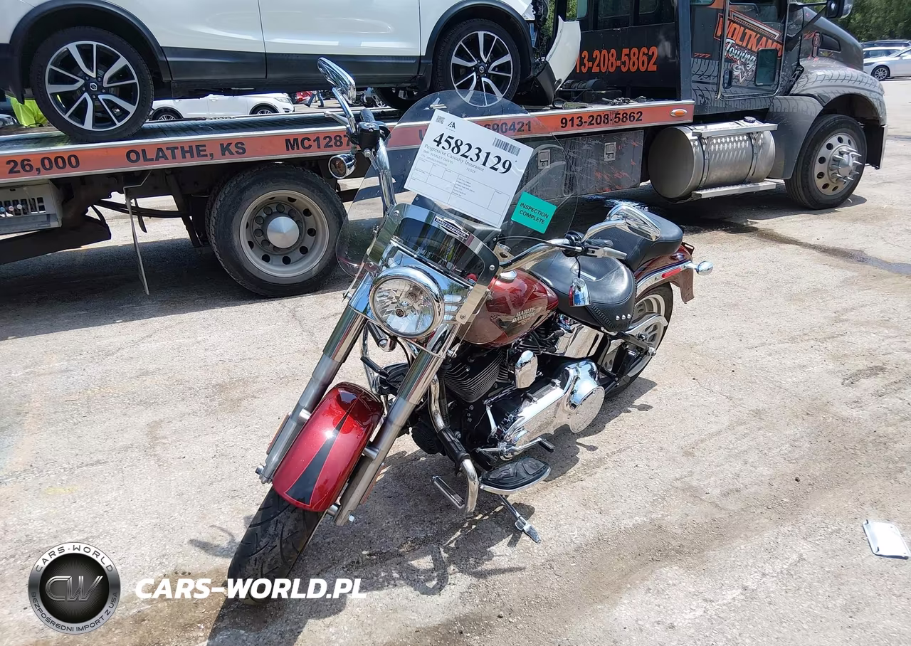 2009 Harley-Davidson Flstf VIN:1HD1BX51X9Y054556 - 2