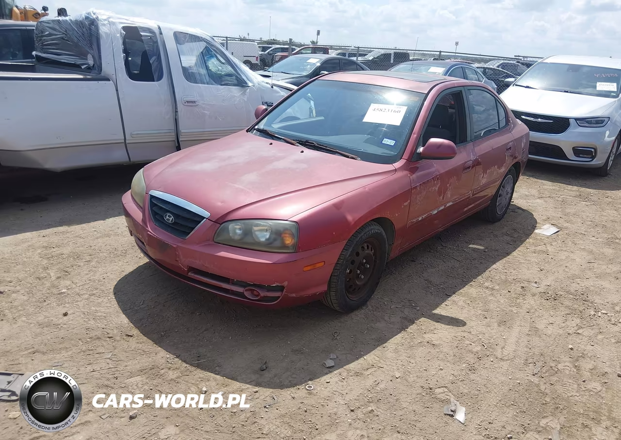2006 Hyundai Elantra Gls-Limited VIN:KMHDN46D46U279132 - 2